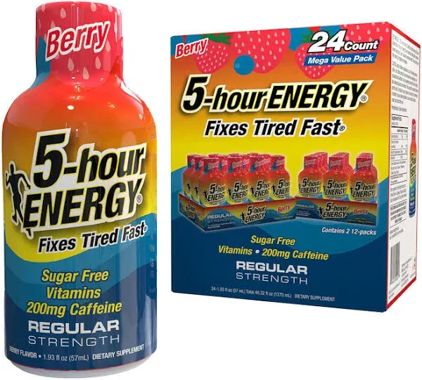 5 Hour Energy Berry Shot