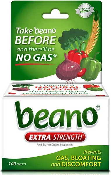 Beano Ultra 800 Gas Prevention Enzyme Supplement