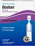 Bausch & Lomb Boston One Step Liquid Enzymatic Cleaner