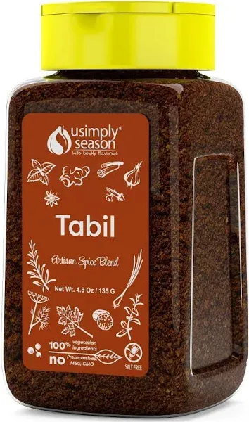 USimplySeason Tabil Spice (4.8oz) - Vibrant Tunisian