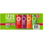 IZZE Sparkling Juice Beverage, Variety Pack, 8.4 Fluid Ounce (Pack of 24)