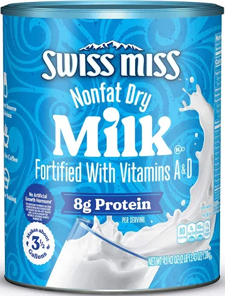 Swiss Miss Powder Milk, 45.43 oz