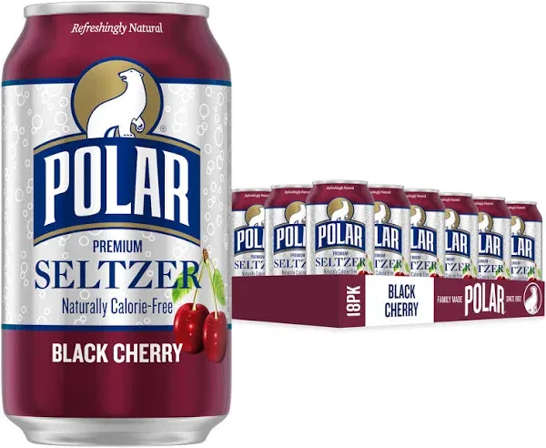 Polar Black Cherry Seltzer