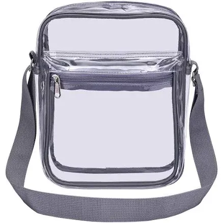 Transparent Stylish Purse Clear Handbag Tote Shoulder Crossbody Bag Gameday chic