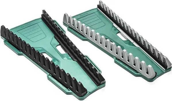 SATA 16-Slot Reversible Wrench Racks, SAE and metric, 2-Pack - ST95411