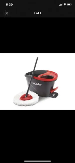 O-Cedar EasyWring Spin Mop Bucket System