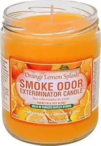 Smoke Odor Exterminator Candle Orange Lemon Splash 13 oz