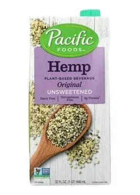 Pacific Foods Hemp Milk Unsweetened Original