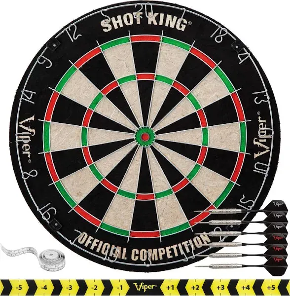 GLD Shot King Bristle Dartboard