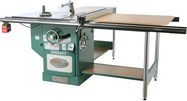 Grizzly G0605X1 12" 5 HP 220V Extreme Table Saw