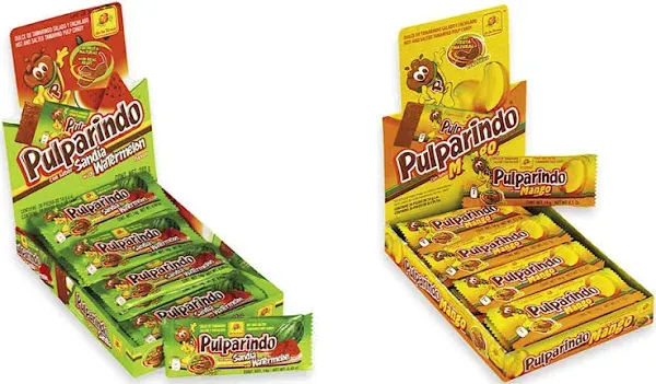 De La Rosa Candy Pulparindo Mango and Watermelon (2 pack)