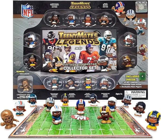 Party Animal NFL TeenyMates Legends Series 3 Gift Set