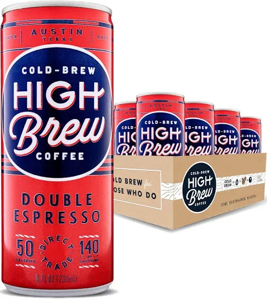 High Brew Cold-Brew Coffee Double Espresso