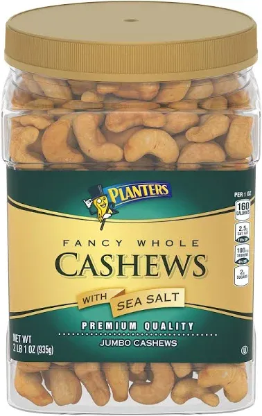 Planters Jumbo Cashews With Sea Salt (2 lbs)