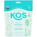 Kos 13.5 oz Organic Spirulina Powder