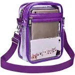 USPECLARE Clear Purse Stadium Clear Messenger Bag Stadium Approved for Men and Women Clear Crossbody Bag