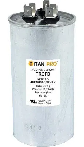 TRCFD355 35+5 MFD 440/370V ROUND Capacitor