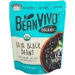 BeanVivo Organic Baja Black Beans 10 oz- 6 Pack