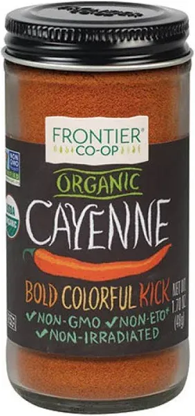 Frontier Co-op Organic Cayenne Chili Pepper 1.7 oz.