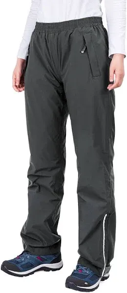 Women’s waterproof hiking pants lightweight rain over pants, size medium, NWOT