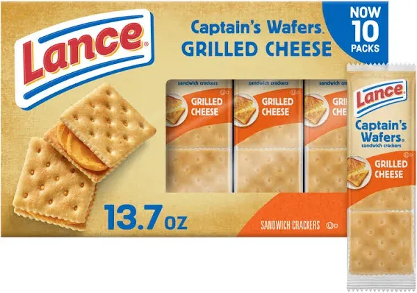 Lance Captain's Wafers Grilled Cheese Sandwich Crackers