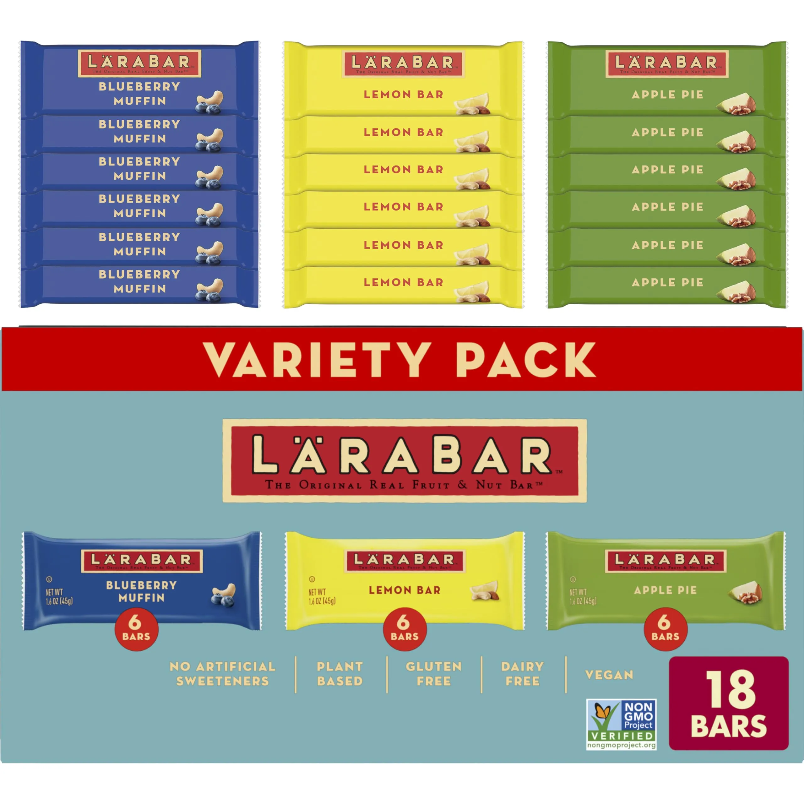 Larabar Variety Pack 18 Ct