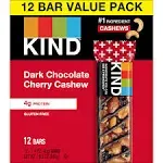 Kind Bars - Dark Chocolate Cherry Cashew 12 ct