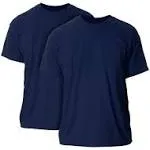  Unisex-Adult Ultra Cotton T-Shirt, Style G000, 5X-Large 2 Navy (2-pack)