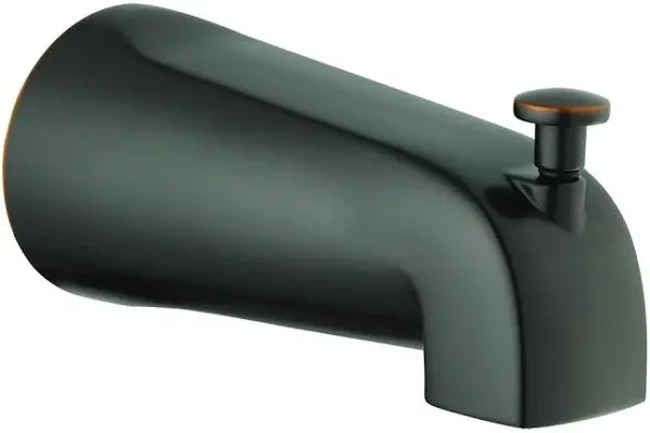 Design House Tub Diverter Spout in Oil Rubbed Bronze, 3-7&#034;