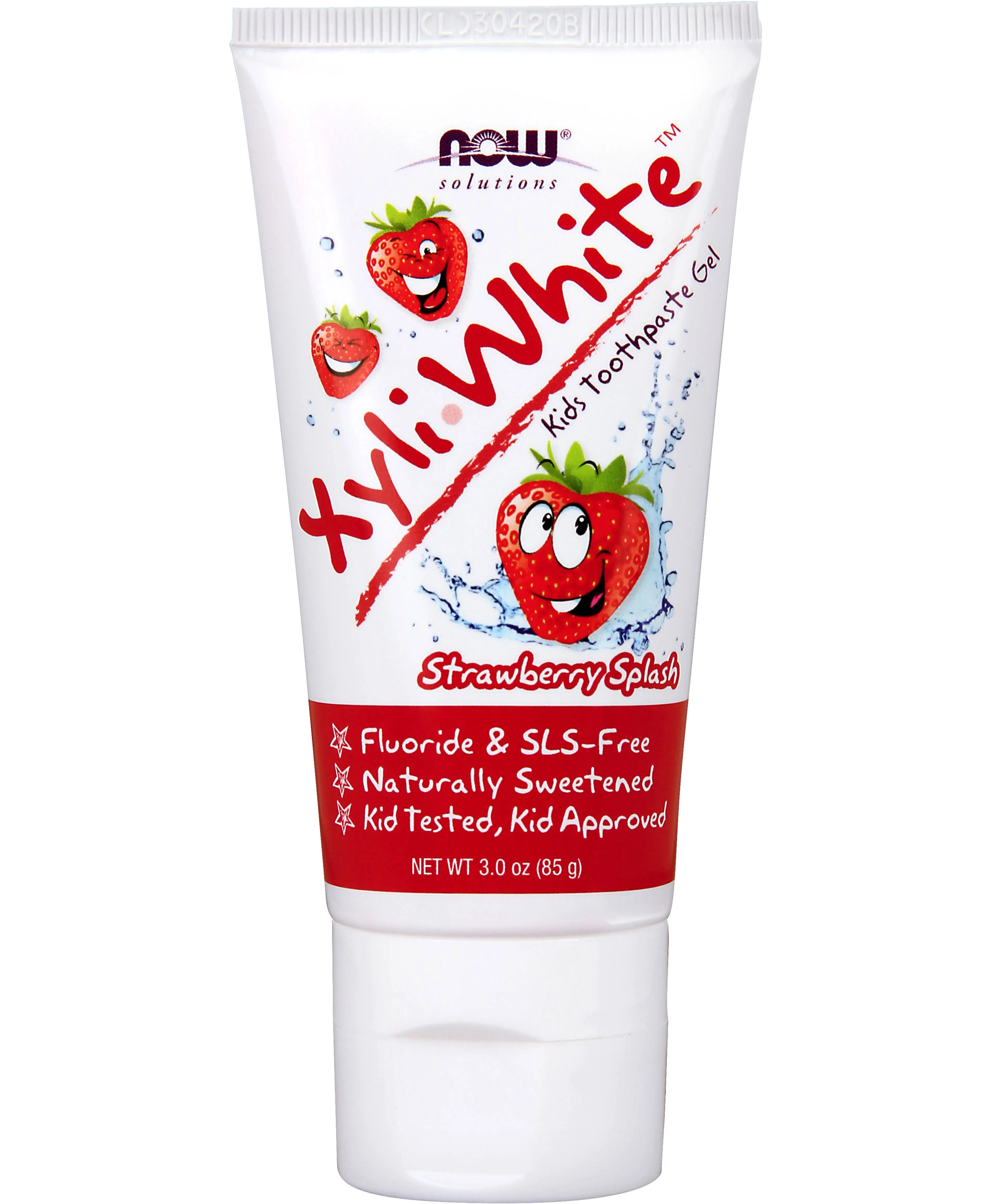 Now Foods Xyliwhite Strawberry Splash Toothpaste 1 Pack