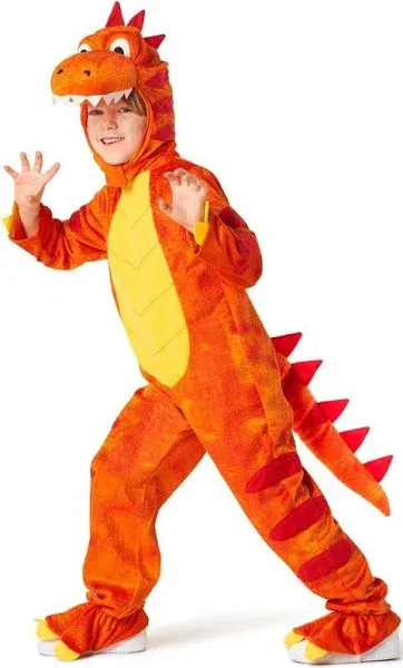 Morph Kids Dinosaur Costume Dinosaur Costume Kids Orange T Rex Costume