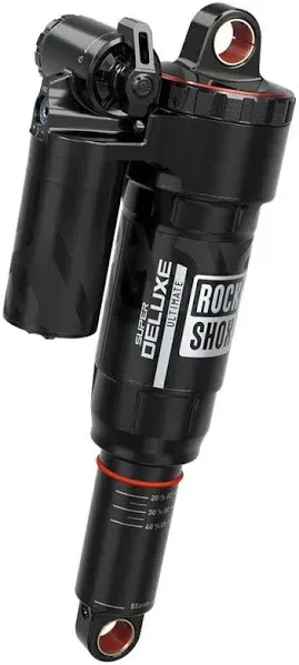 RockShox Super Deluxe Ultimate RC2T Rear Shock - 230 x 62.5mm, LinearAir, 2 Tokens, Reb/Low Comp, 320lb L/O Force,