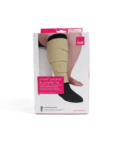 Circaid Juxtalite Lower Leg Compression Wrap, Medium (Full Calf) / Short