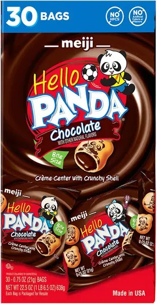 Meiji Hello Panda Chocolate Cookies