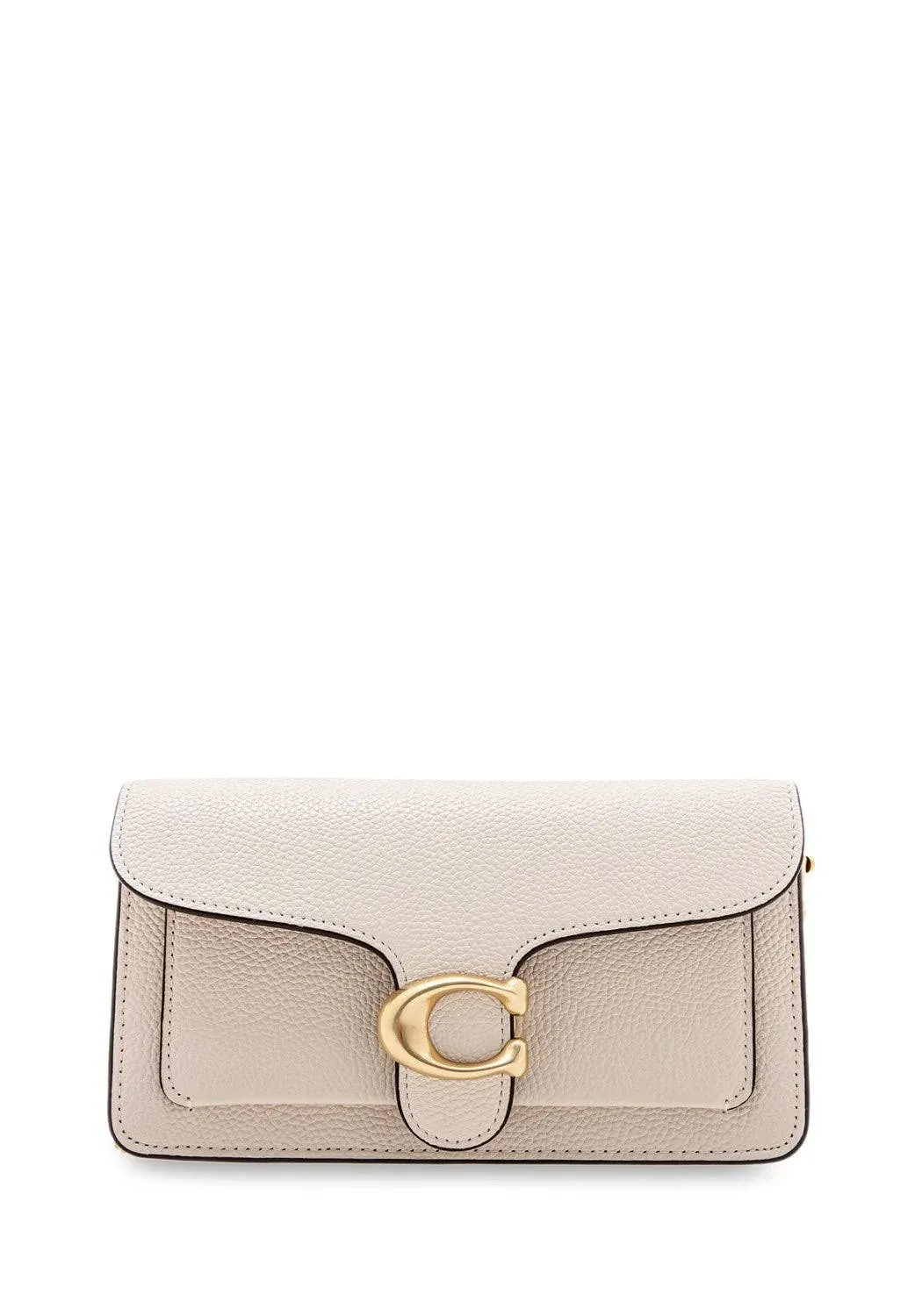 Coach Tabby Chain Leather Clutch Bag