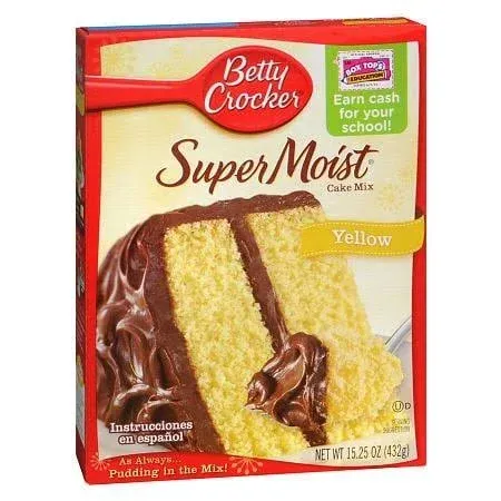 Betty Crocker Super Moist Cake Mix