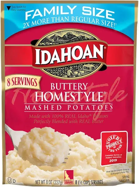 Idahoan Buttery Homestyle Mashed Potatoes