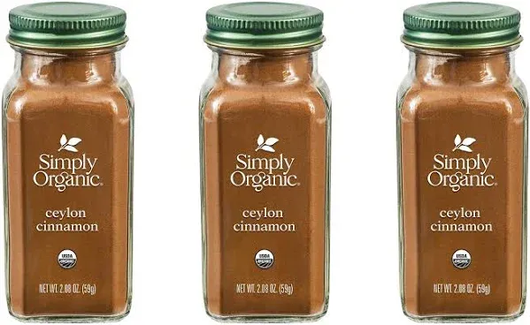 Simply Organic, Cinnamon, 2.45 oz (69 g) - 2pcs