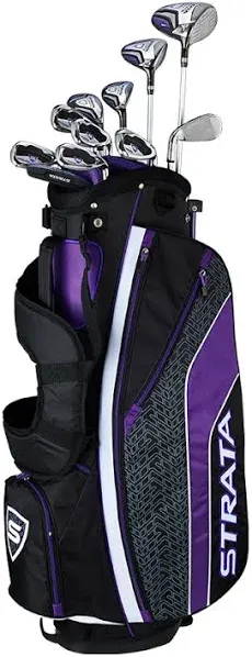 Callaway Strata  4PKR190816007 Strata Ultimate Women&#039;s Complete Golf Set  Purpl