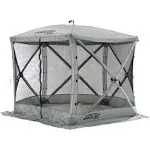 Quick-Set Venture Portable Outdoor Gazebo Canopy Shelter & Screen Tent, Gray