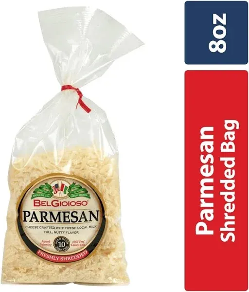 Belgioioso Freshly Shredded Cheese, Parmesan - 5 oz