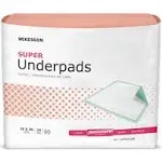 McKesson Super Moderate Absorbency Underpad, 23 x 36 inch - Bag/10