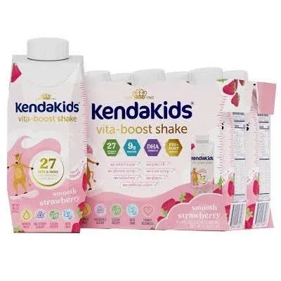 Kendakids Vita-Boost Nutritional Shake Strawberry 48oz