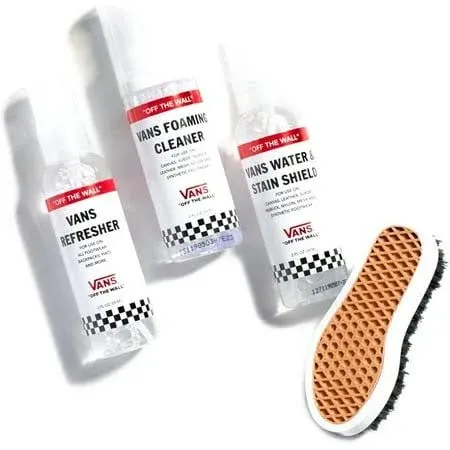 Vans Shoe Care Travel Kit - White