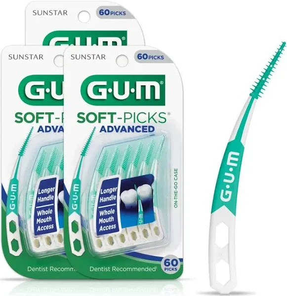 GUM Large pack Advanced Soft-Picks (2.08 oz)