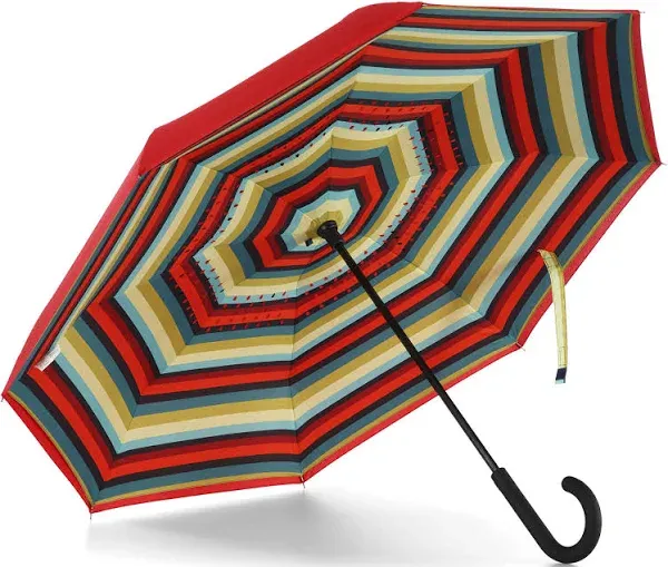 InBrella - Reverse Close Umbrella with Invisible Water Repellent Coating - Au...