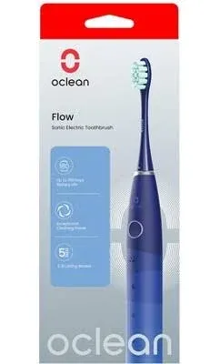 Oclean Electric Toothbrush for Adults, 150 Days Battery Life Electric Toothbrush, USB Rechargeable Sonic Travel Toothbrush with 6 Brush Heads & Travel Case, 5 Modes and Smart Timer