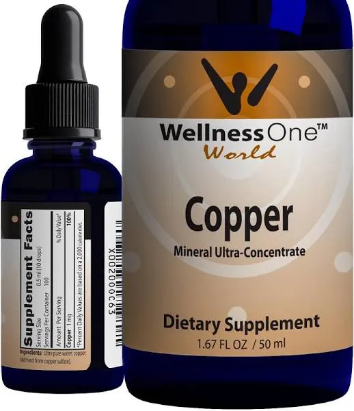 Copper Best Liquid Ionic Mineral Supplement