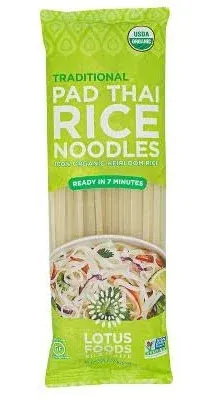 Lotus Foods Traditional Pad Thai Rice Noodles (8 oz)