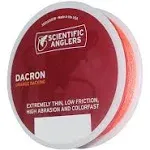 Scientific Anglers Dacron Backing - Orange - 20 Lb - 100 Yd. and 250 Yd.